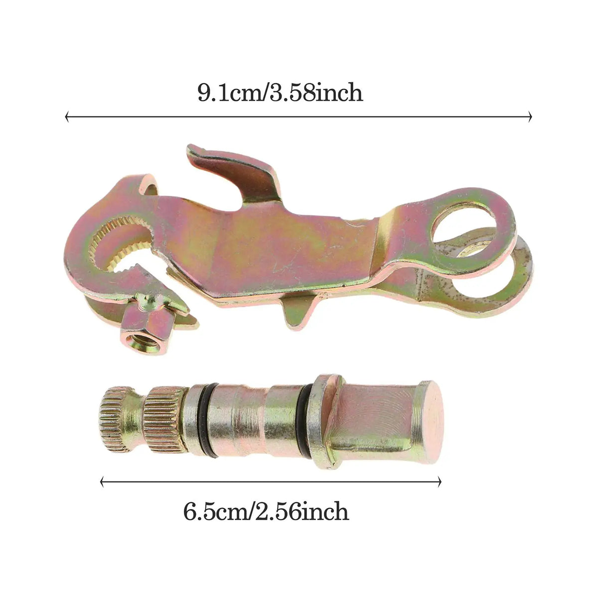 Rear Brake Arm Durable Metal Lever for GY6 49cc 50cc Scooter Engine 139QMB 139QMA Moped - Automotive LED Light