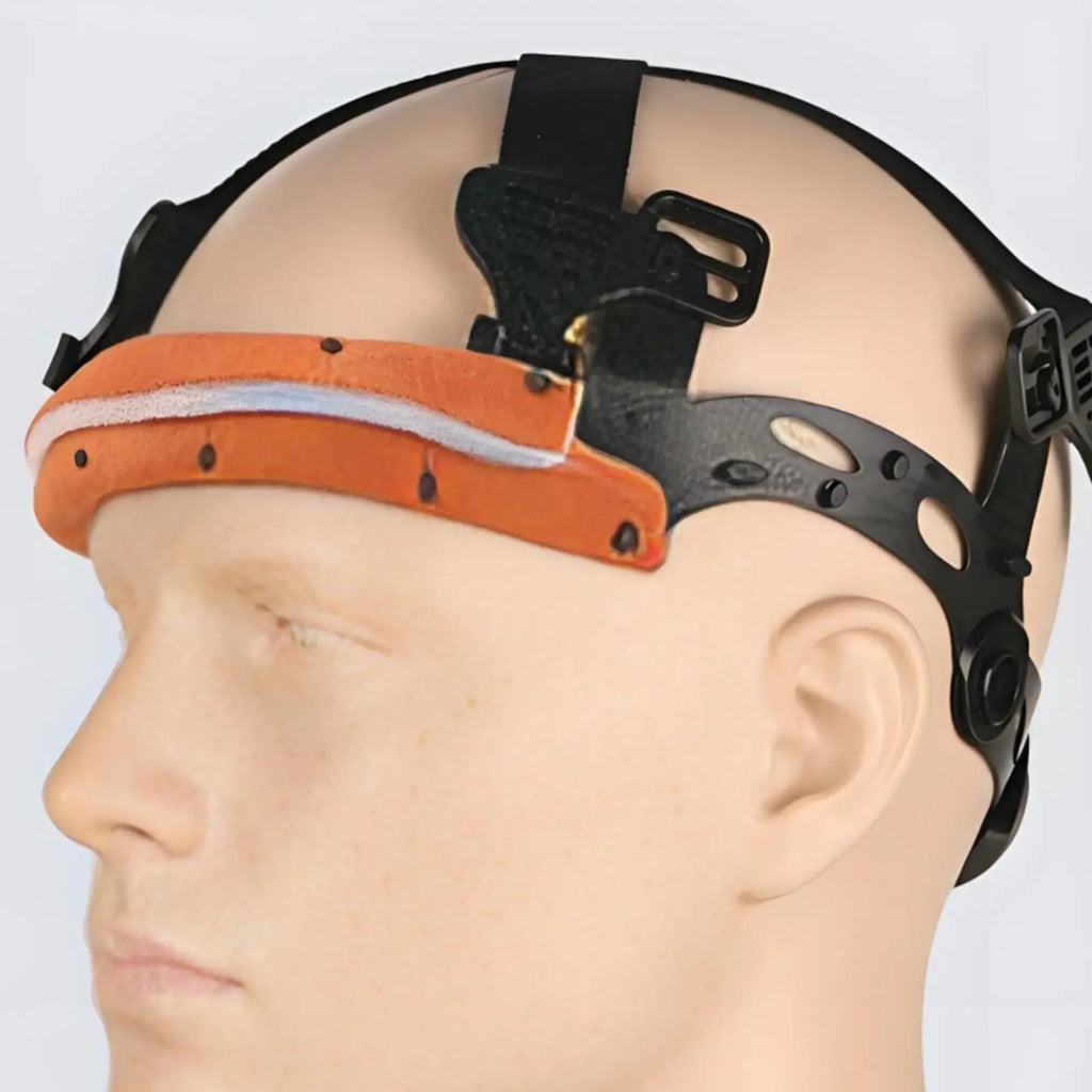 Anti Friction Safety Headgear Liner Ventilated Wool Padding Forehead Cushion for Hard Hat Upgrad - Automotive LED Light
