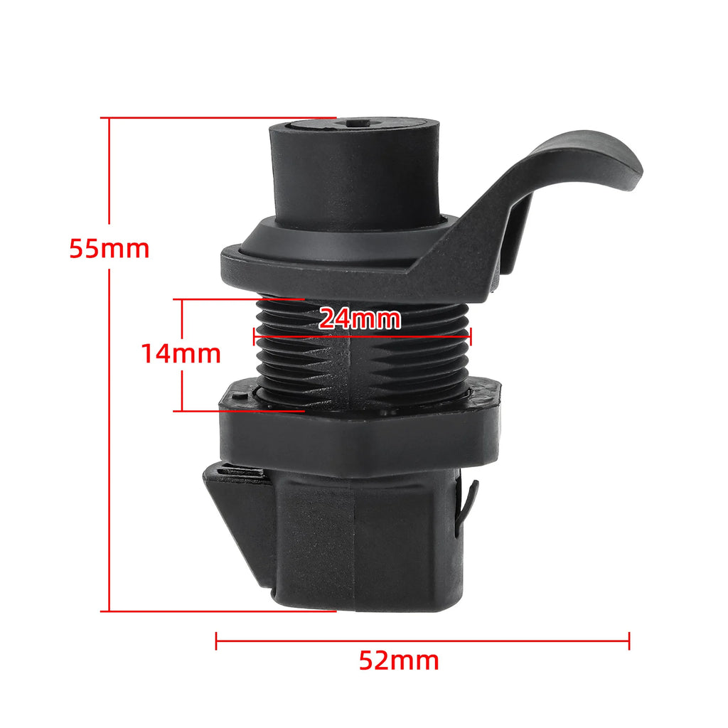 1PC Durable Latch Button Lock Marine Hardware for Boat RV Trailer Cupboard Drawer Latch Lock wit - Automotive LED Light