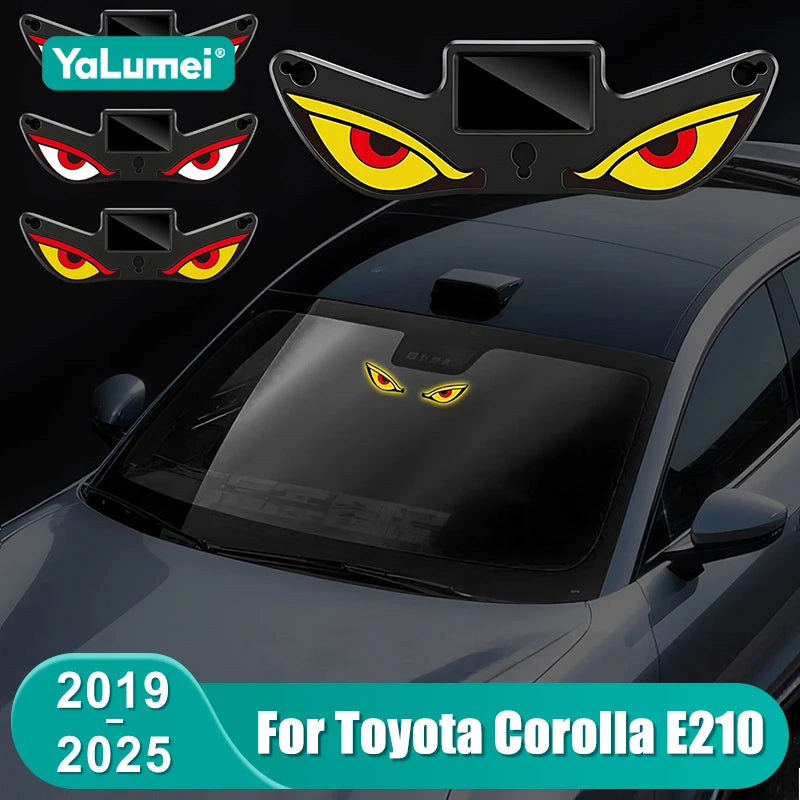 For Toyota Corolla E210 2019 2020 2021 2022 2023 2024 2025 2026 Car Solar Devil Eye LED Warning  - Automotive LED Light