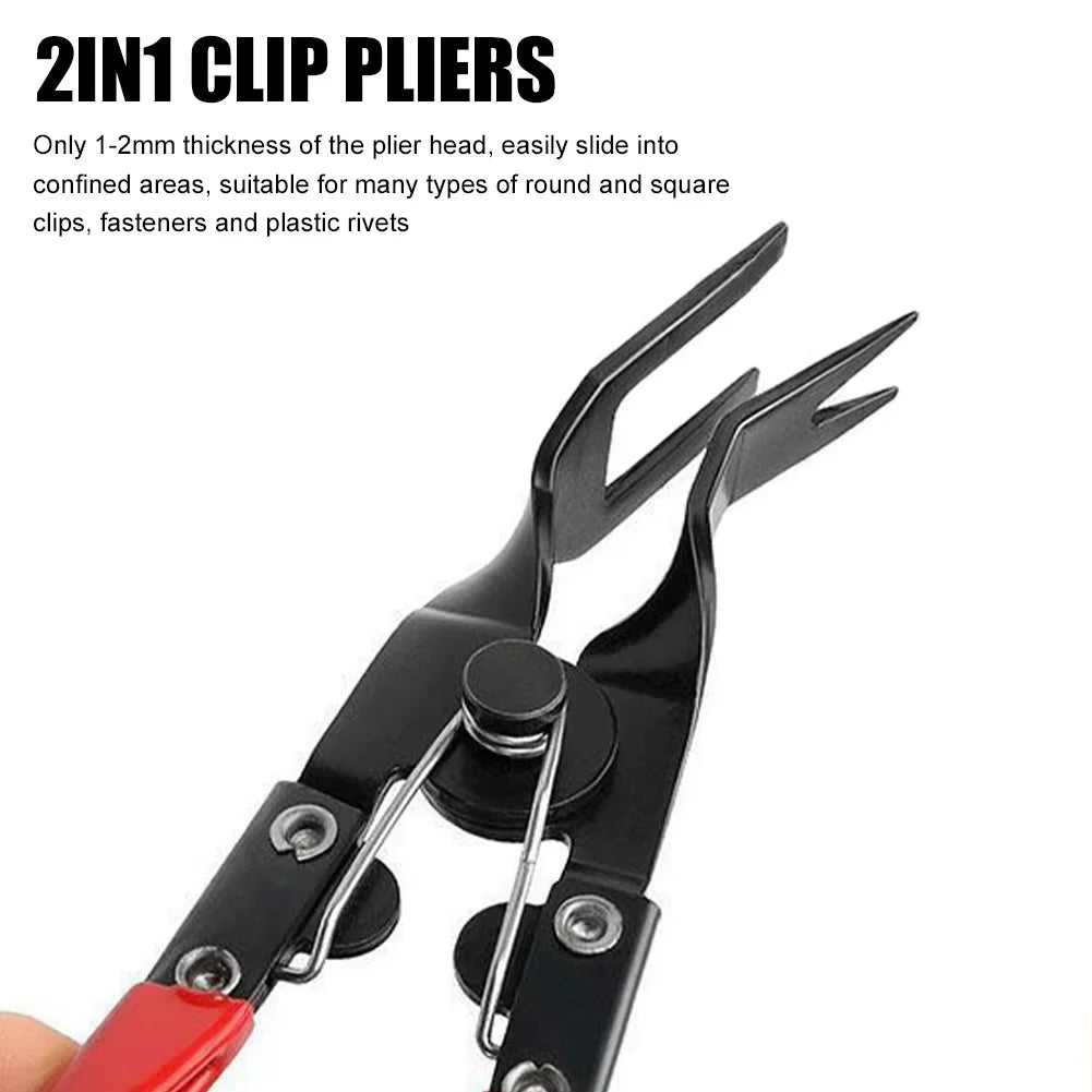 Car Headlight Repair Installation Tool Trim Clip Removal Pliers Van Door Panel Fascia Dash Uphol - Automotive LED Light