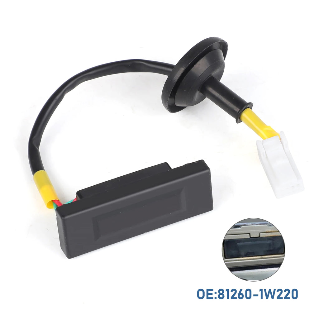 81260-1W220 Rear Hatch Liftgate Tailgate Latch Trunk Lock Lid Switch Button For Kia Rio Kia Prid - Automotive LED Light
