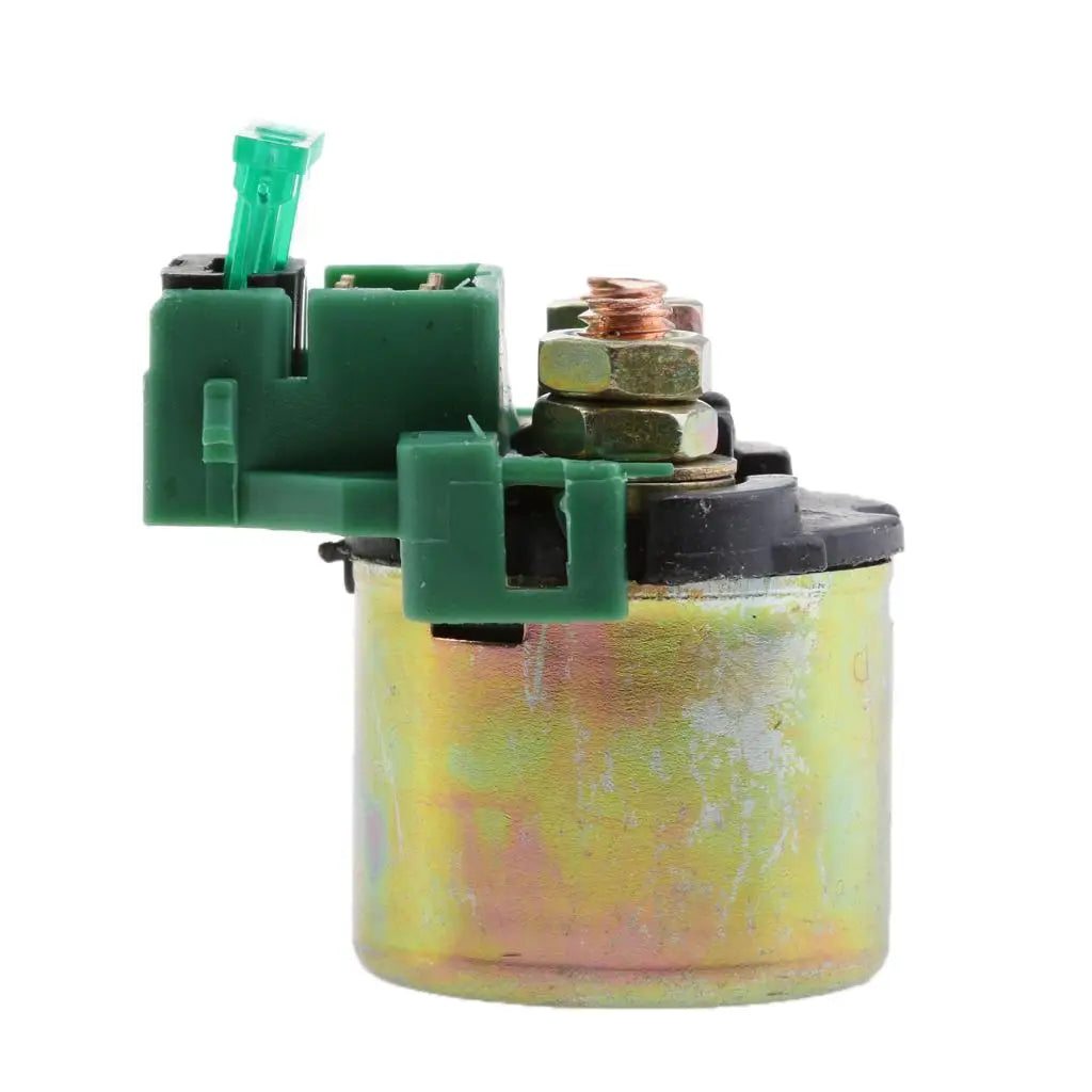 Efficient Starter Relay Solenoid Green Accessory for Honda GL1500 Gold Wing Motorcycle Engine - Automotive LED Light