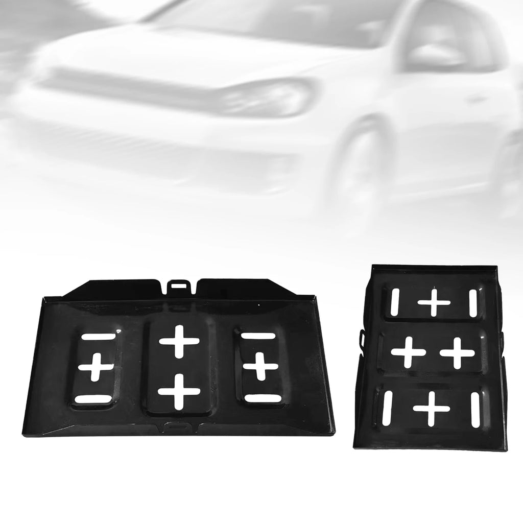 28cm 34cm Universal Battery Tray Bracket Kit 27cm Car Fixed Battery Holder Hold Down Bolts Clamp - Automotive LED Light