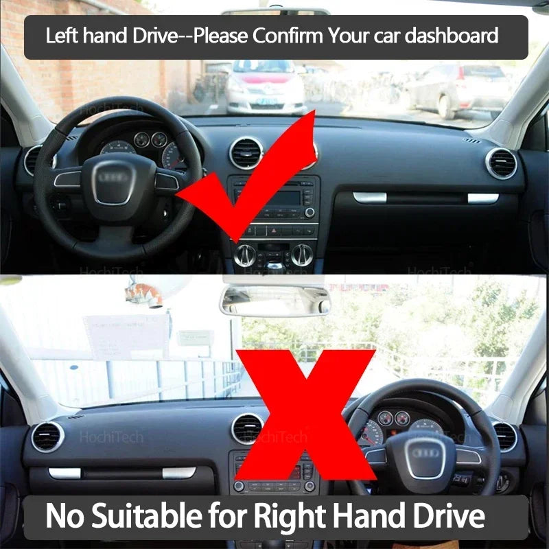 High Quality Anti-Slip Dashboard Cover Protective Pad Car Accessories for Audi A for Audi A3 2003-2012 - Automotive LED