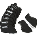 Premium Soft Durable 10Pcs Set Golf Iron Headcovers Visible Window Sleeve Protector Fit All Bran - Automotive LED Light