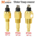 Universal Water Temperature Sensor 14mm 16mm 17mm 21mm Water Temperature Sensor Car 120 Degree A - Automotive LED Light