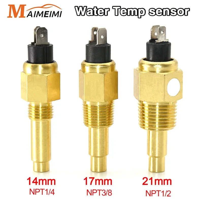 Universal Water Temperature Sensor 14mm 16mm 17mm 21mm Water Temperature Sensor Car 120 Degree A - Automotive LED Light