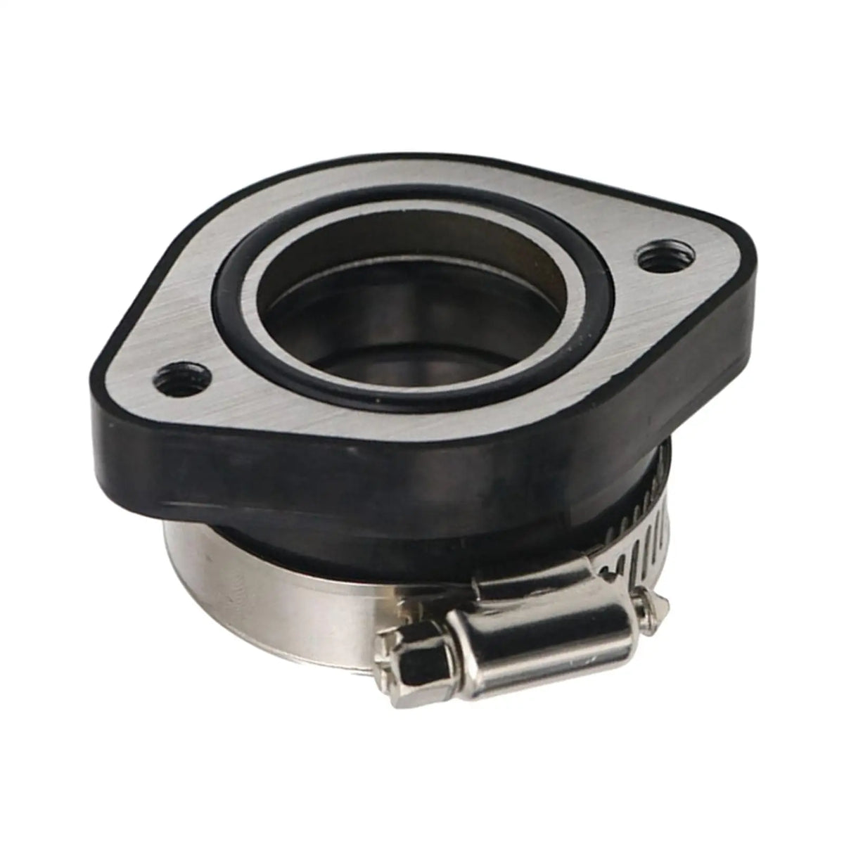 Rubber Motorcycle Carburetor Adapter 48mm Black Carburetor Manifold Inlet Intake Pipe Rubber Mat - Automotive LED Light
