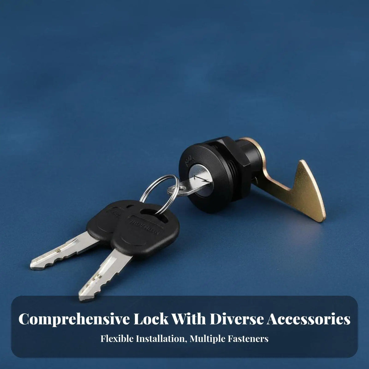 Versatile Motorcycle Trunk Lock Replacement Rear Storage Latch for Electric Scooter Universal Ta - Automotive LED Light