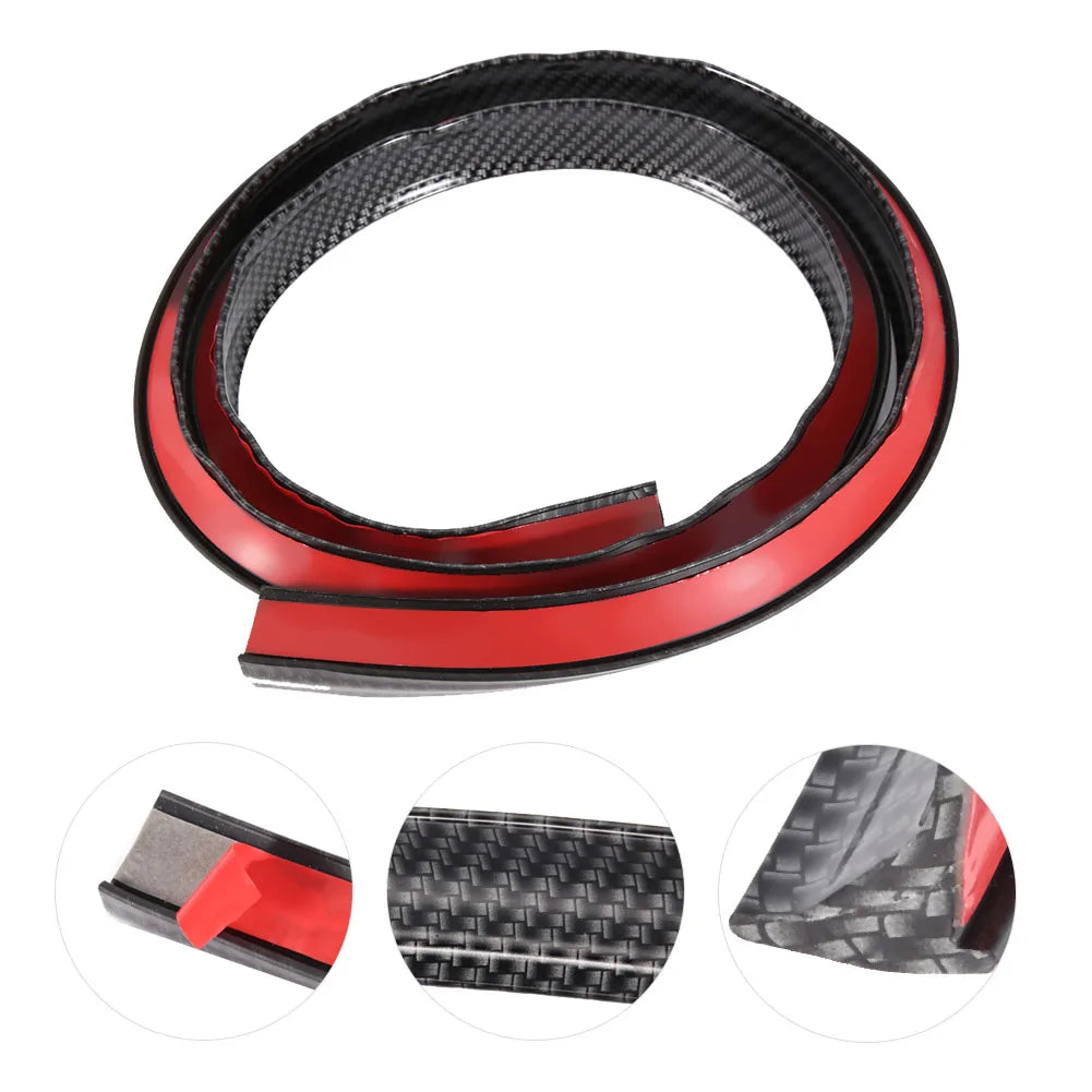 Universal Fender For Car Wheel Arches Wing Expander Arch Eyebrow Car Mudguard Lip Body Kit Prote - Automotive LED Light