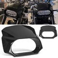 For Harley Sportster S 1250 2021-2022 Vivid Light Black Front Headlight Fairing Mask Cowl Cover  - LED Motorcycle Light