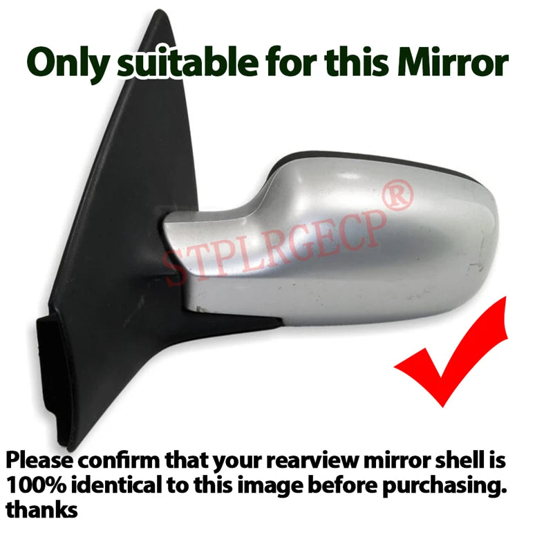 Passenger Side Driver Side Left or Right Door Side Heated Wing Mirror Glass Lens for Renault Cli - Automotive LED Light