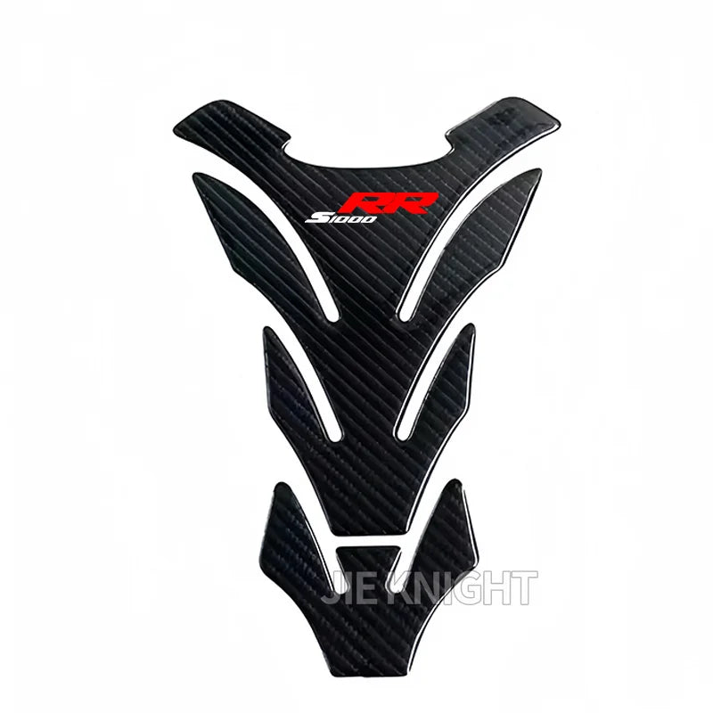 3D Carbon Fiber Motorcycle Fuel Tank Pad Cover Protector Decal Stickers For BMW S1000RR S1000 RR - Automotive LED Light