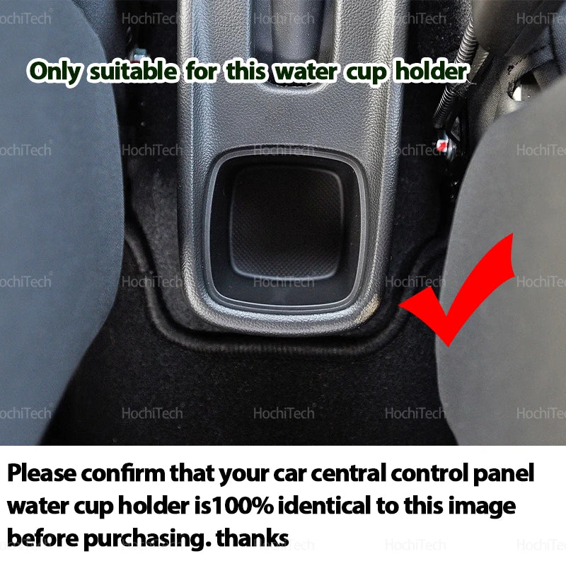 Anti-Slip Storage Box Water Cup Holder Anti Dirt Shock Absorbing Car Interior Ac for Suzuki 2017-2025 - Automotive LED L