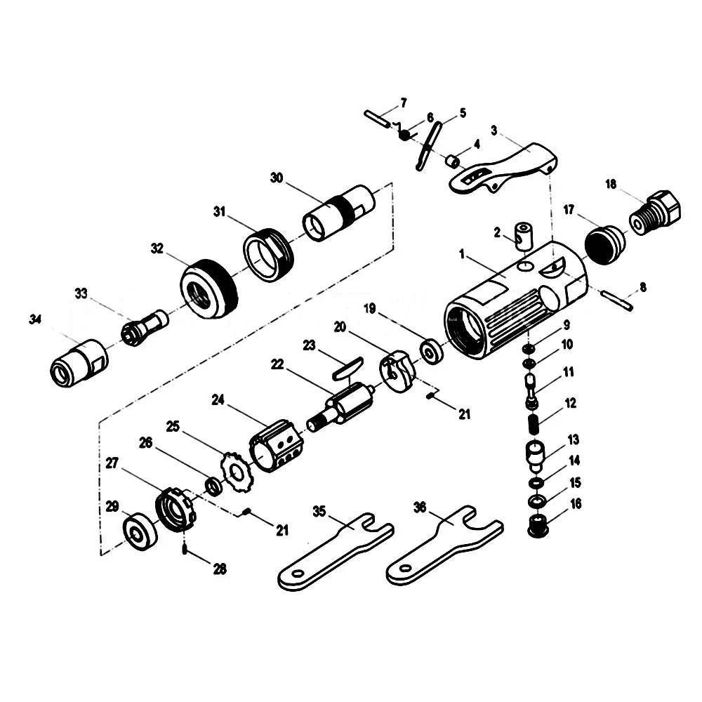 Pneumatic Grinding Machine Car Tire Polishing Engraving Tools Air Die Grinder Tire Grinding Tool - Automotive LED Light