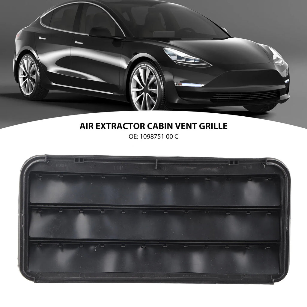 Car Air Extractor Cabin Vent Grille Improved Air Circulation ABS Plastic 1098751 00 C Replacemen - Automotive LED Light