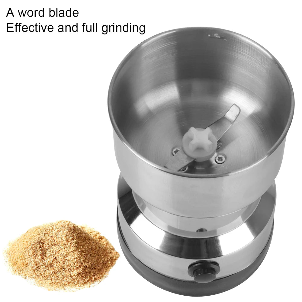 Kitchen Multifunctional Coffe Chopper Blades Electric Coffee Grinder for home Nuts Beans Spices  - Automotive LED Light