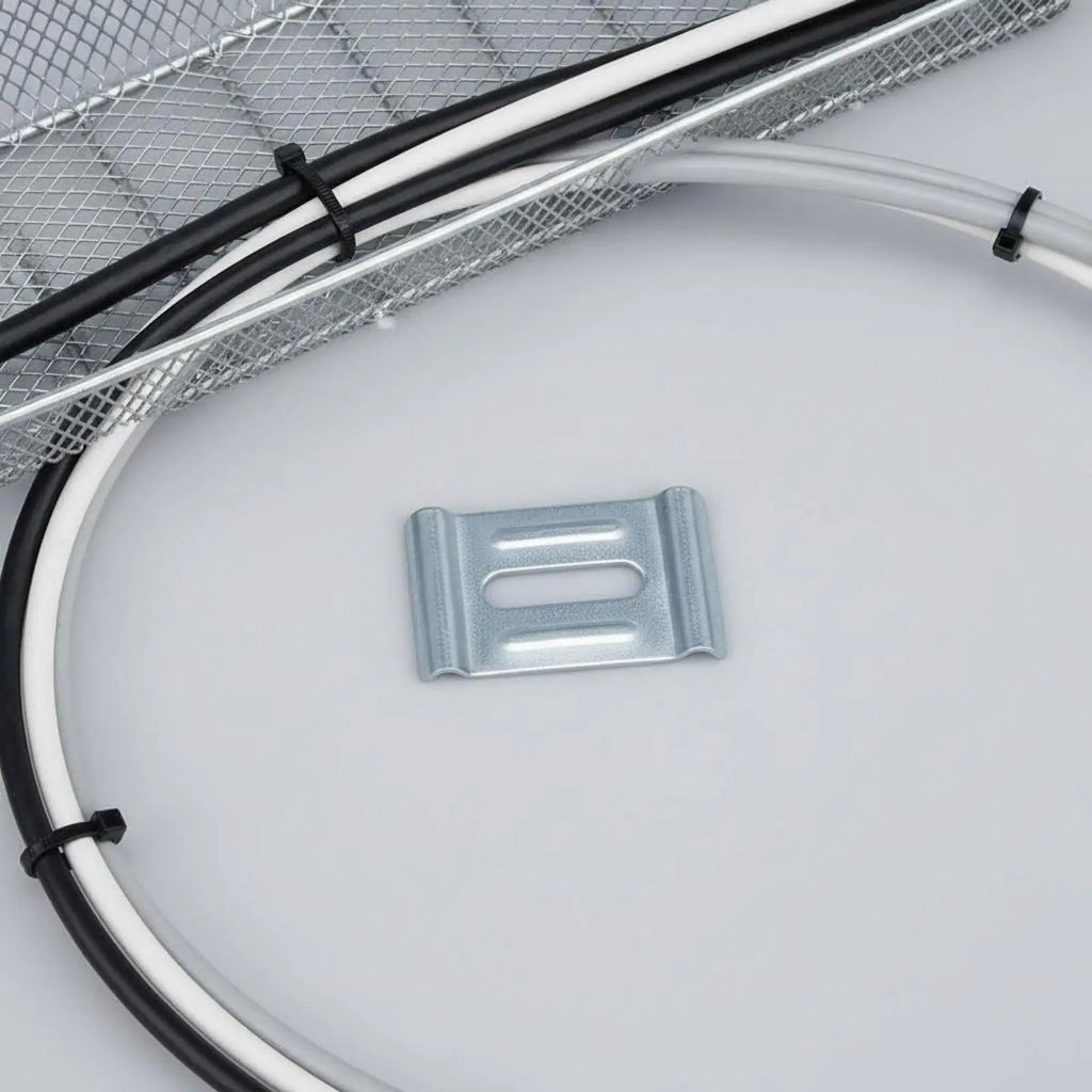 Precision Cable Tray Clamp Carbon Steel Bracket for Mesh Cable Tray Fastening Industrial Mount C - Automotive LED Light
