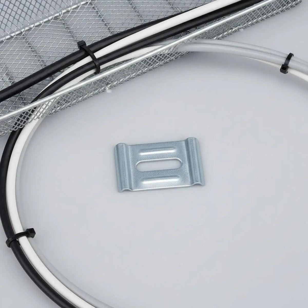 Precision Cable Tray Clamp Carbon Steel Bracket for Mesh Cable Tray Fastening Industrial Mount C - Automotive LED Light
