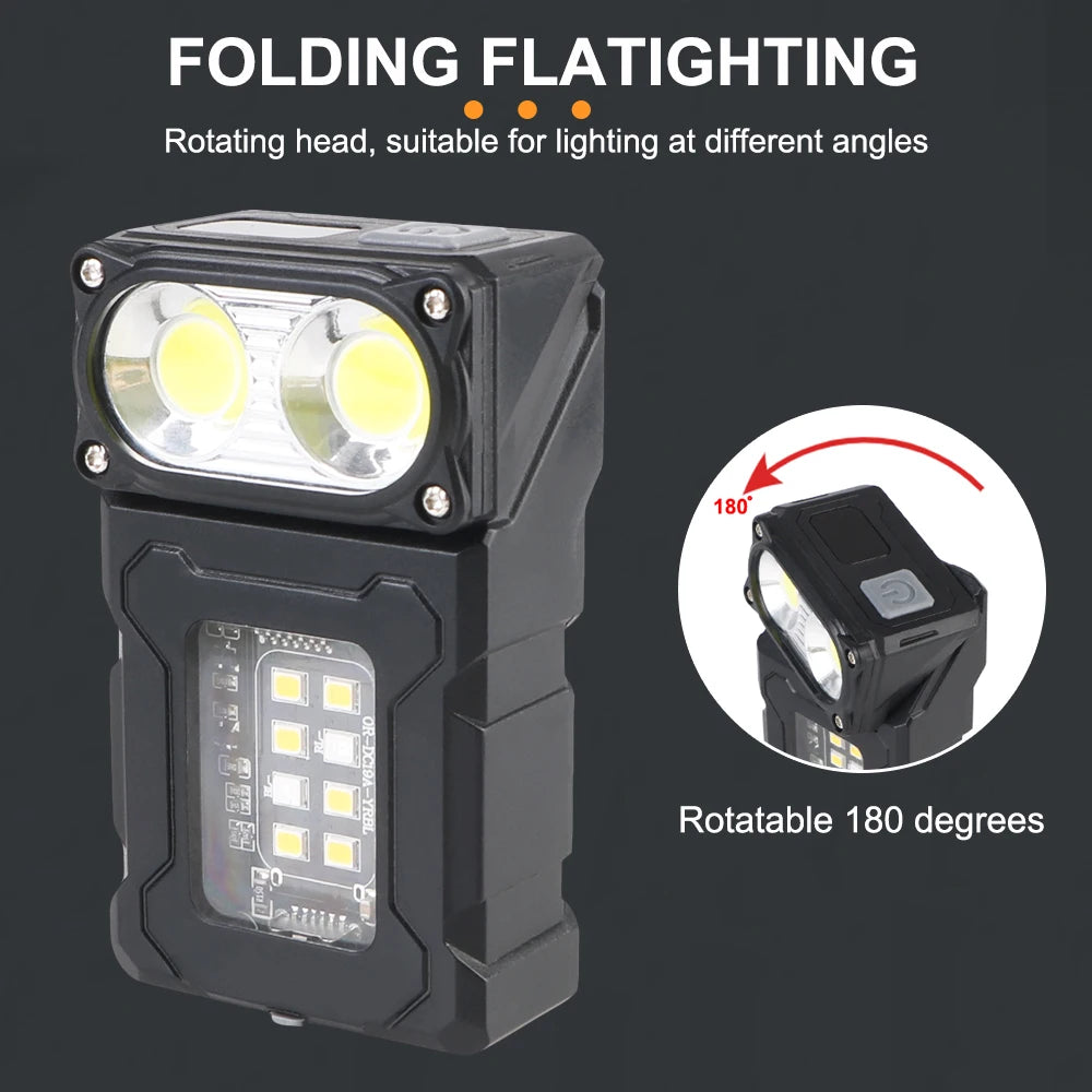 Car Emergency Rescue Kit Flashlight Spotlights Portable LED Lights High Bright Rechargeable Hiki - Automotive LED Light