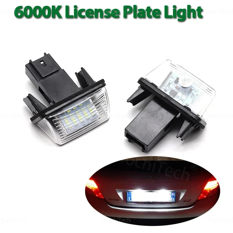 For Peugeot 206 207 307 308 407 5008 Partner Citroen C3 C4 C5 1 Year Durable LED for Peugeot C4 C3 C5 - Automotive LED L