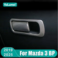 For Mazda 3 BP 2019 2020 2021 2022 2023 2024 2025 Car Co-pilot Glove Storage Box Handle Covers T - Automotive LED Light