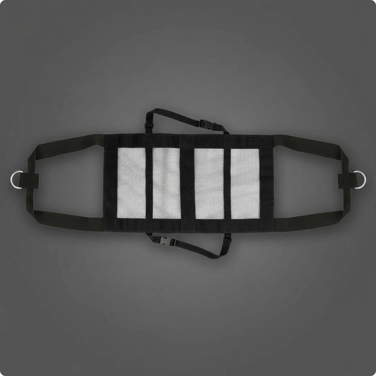 Livestock Weighing Sling Adjustable Fit Mesh Animal Harness for Baby Sheep Calf Piglet Farm Care - Automotive LED Light