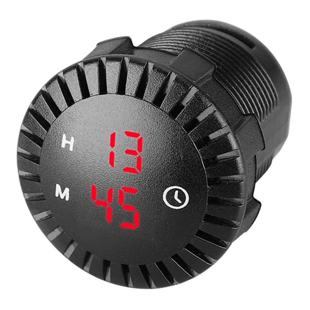 12V/24V Touch Digital Clock 24 Hours High for Car - Automotive LED Light