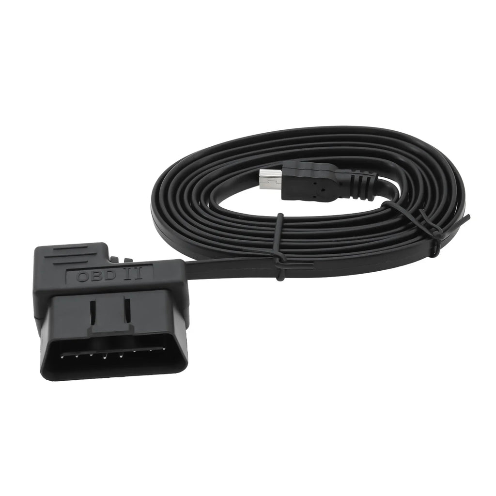 AD 1.7m OBD II OBD 2 7 8 16 Pin Cable Car OBD Hardwire Kit For Car HUD Head Up Display OBD2 Diag - Automotive LED Light