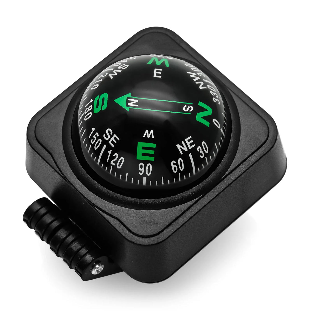 AD Outdoor Compass Navigation Dashboard Car Compass for Auto Car Boat Cycling Hiking Direction P - Automotive LED Light
