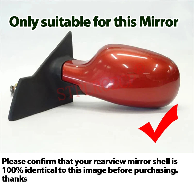 Passenger Side Driver Side Left or Right Door Side Heated Wing Mirror Glass Lens for Renault Cli - Automotive LED Light