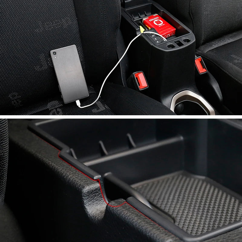 For Jeep Renegade BU 2015 2016 2017 2018 2019 2020 2021 2022 2023 2024 2025 Car Central Armrest  - Automotive LED Light