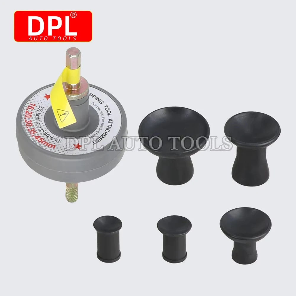 Valve Lapping Tool Attachment with 5 Suction Plates 1000rpm To 1250rpm Universal for Grinding Sm - Automotive LED Light