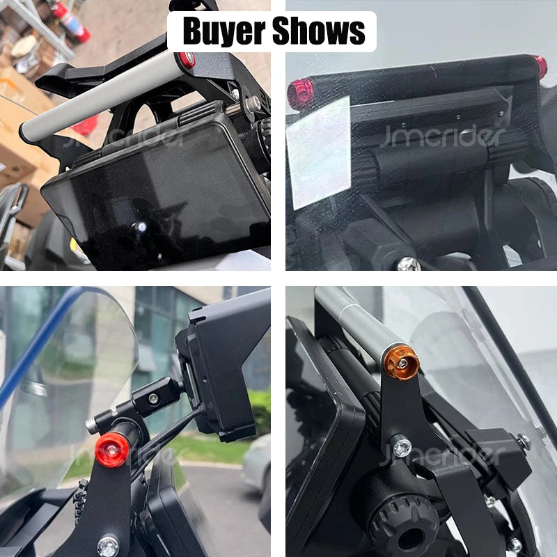 2025 New 368G Navigation Bracket For ZONTES 368G GPS Bracket ZT 368 G Mobile Phone Bracket Modif - Automotive LED Light