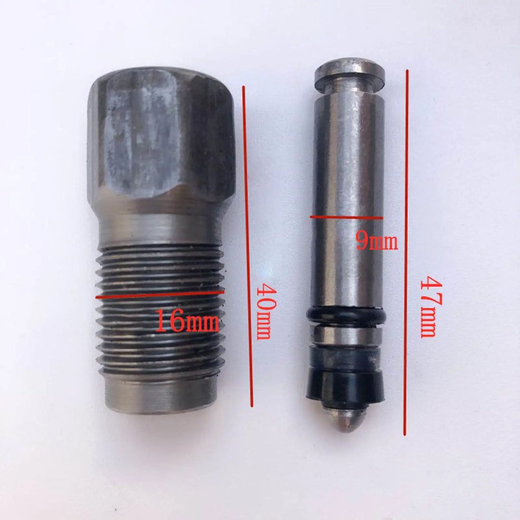 2T Hydraulic Oil Pump Threaded Repair Tool Small Cylinder Piston Generic Car Hydraulic Horizonta - Automotive LED Light