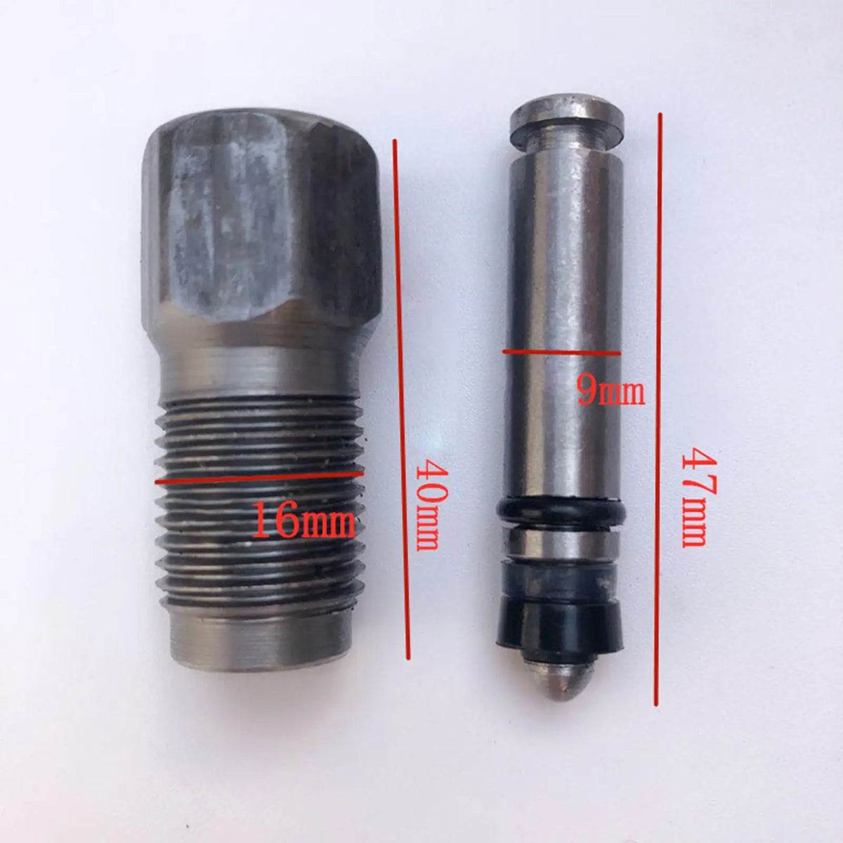 2T Hydraulic Oil Pump Threaded Repair Tool Small Cylinder Piston Generic Car Hydraulic Horizonta - Automotive LED Light