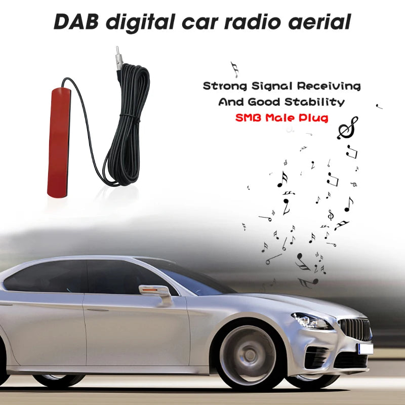 ANT-309 Car Radio FM Antenna Universal Car DAB Antenna Signal Amp Amplifier Radio Amplifier Vehi - Automotive LED Light