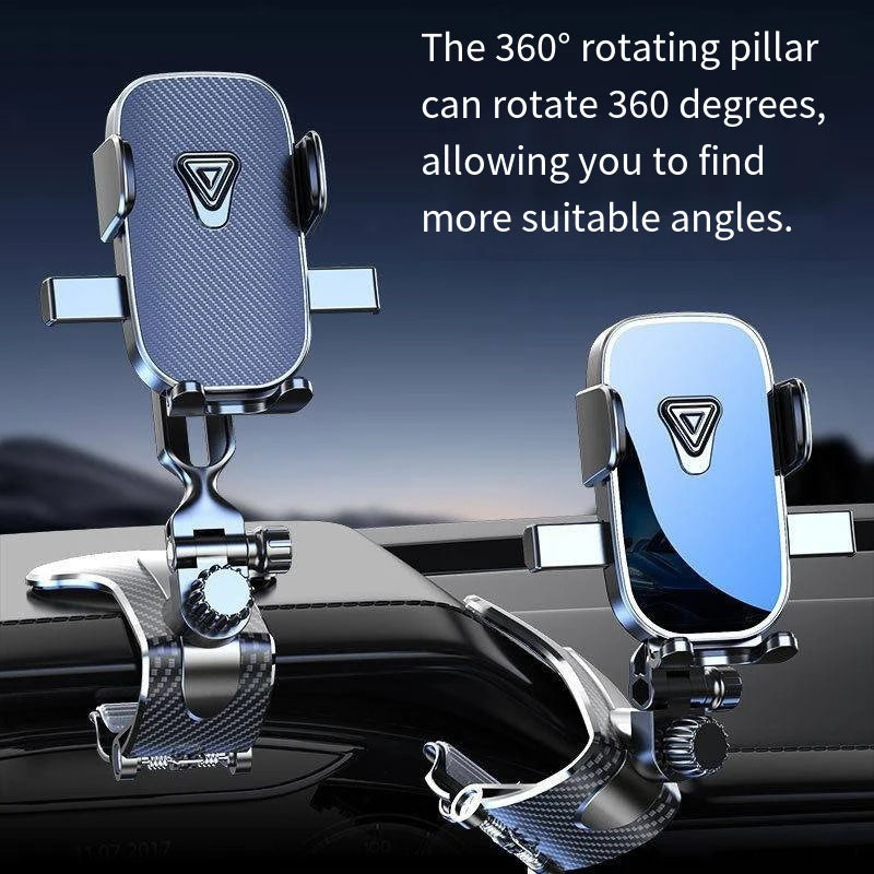 Mobile Phone Car Holder New Style Central Control Instrument PanelMulti-functional Car Universal - Automotive LED Light