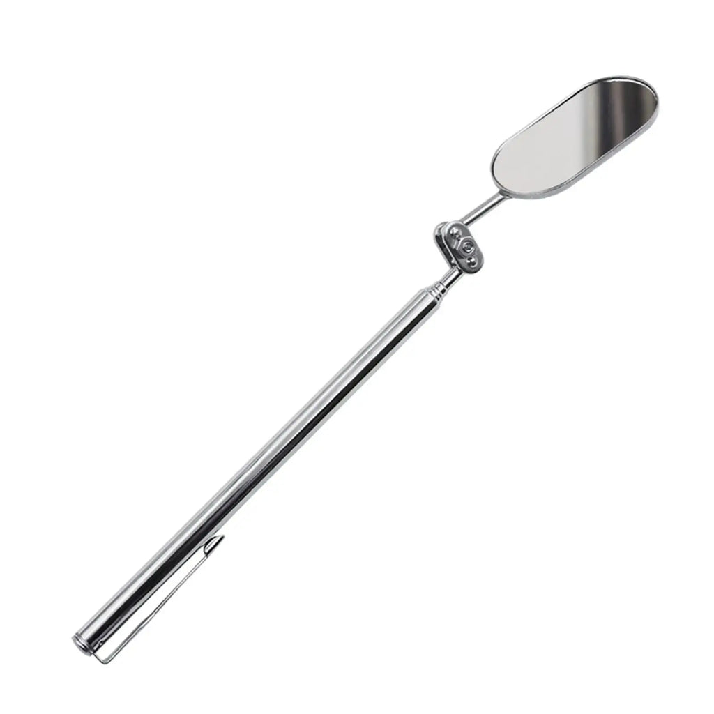 Telescoping Inspection Mirror Extendable for Extra Checking Observing tools Vehicle Small Detail - Automotive LED Light