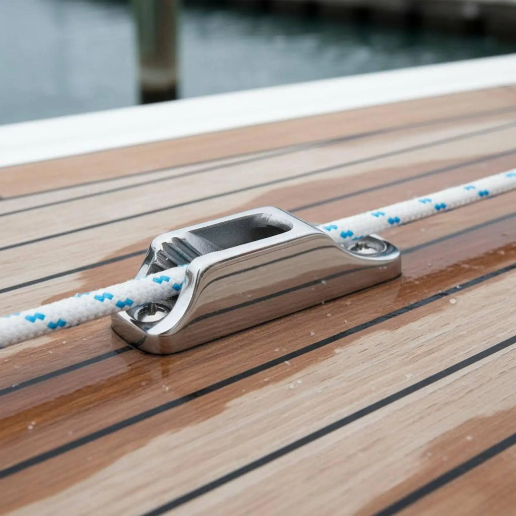Stainless Steel Grip Cleat Rust-Resistant Grip Cleat Sailing Rope Marine Fastener for Sailors, B - Automotive LED Light