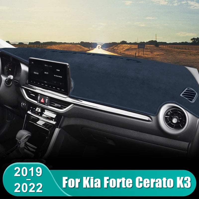 For Kia Forte Cerato K3 2019 2020 2021 2022 Car Dashboard Sun Shade Cover Instru for Kia K3 - Automotive LED Light