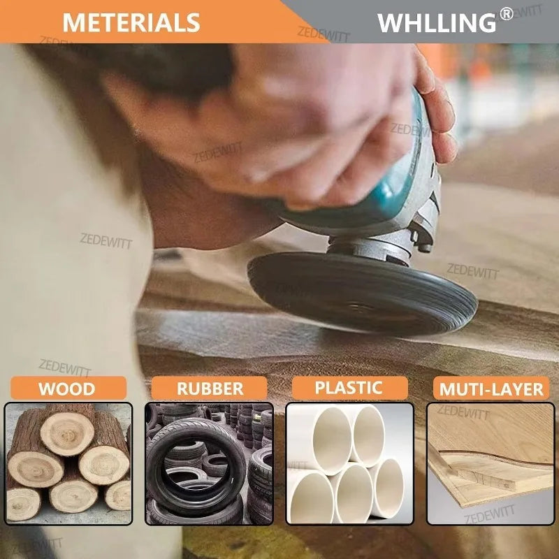For Electric Grinder Multifunctional Four Piece Wood Grinding Disc Set Woodworking Engraving Cut - Automotive LED Light