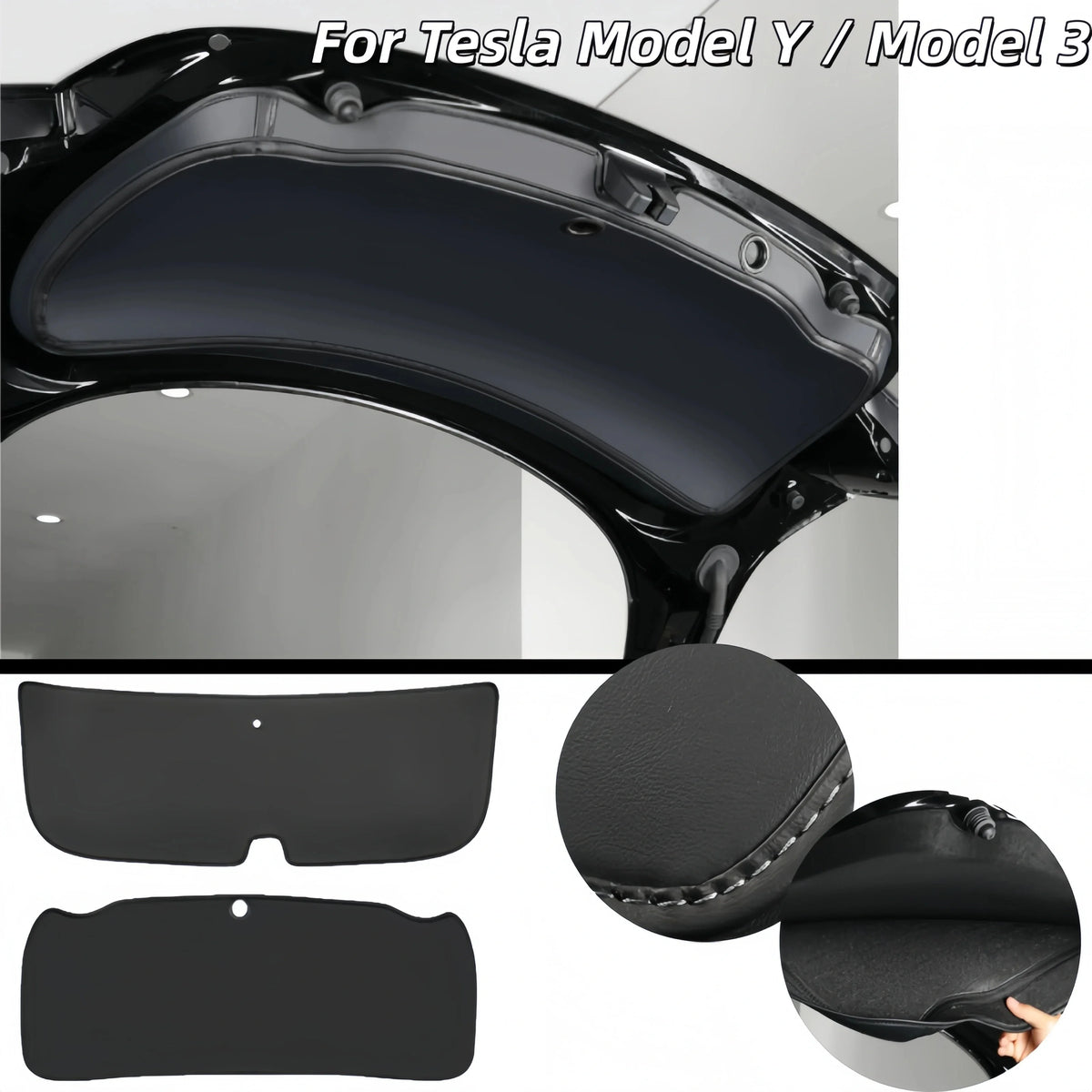 for Tesla Model Y Model 3 New Updated Version Anti Dirt Cargo Liner Protective G for Tesla Model 3 Model Y - Automotive
