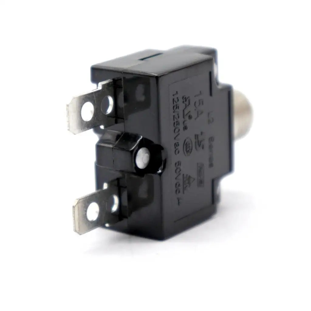 Push Button Circuit Breaker Manual Reset White Switch Waterproof Transparent Cover Overload Prot - Automotive LED Light