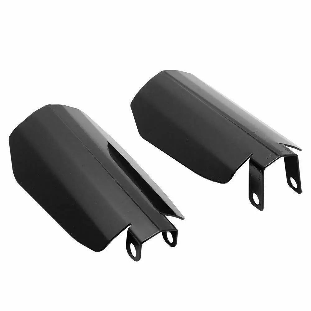 Motorcycle Black Left & Right Coffin Cut Hand Guard Guards Handguards Protector Cover For Harley - Automotive LED Light