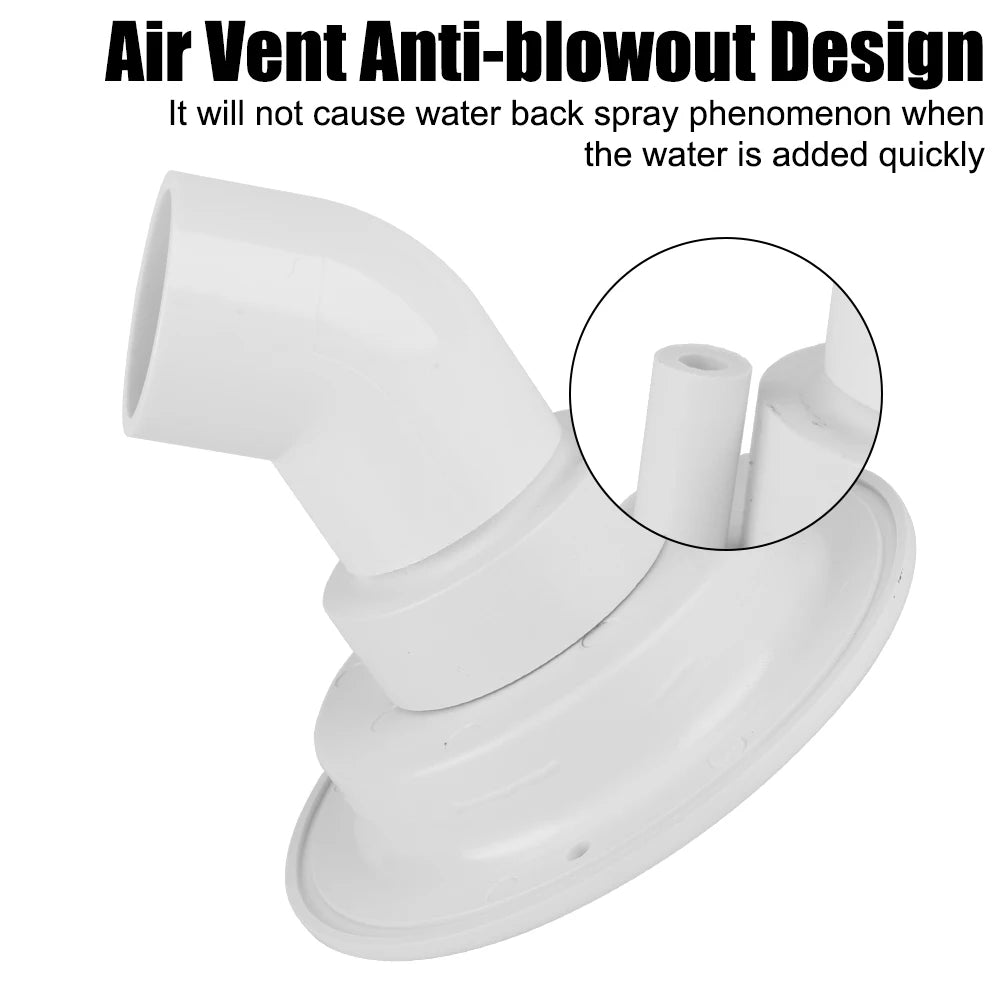 RV Gravity Water Inlet With Lock Fill Hatch Intake Filter Lockable 80mm Inlet Adapter Camper Tra - Automotive LED Light
