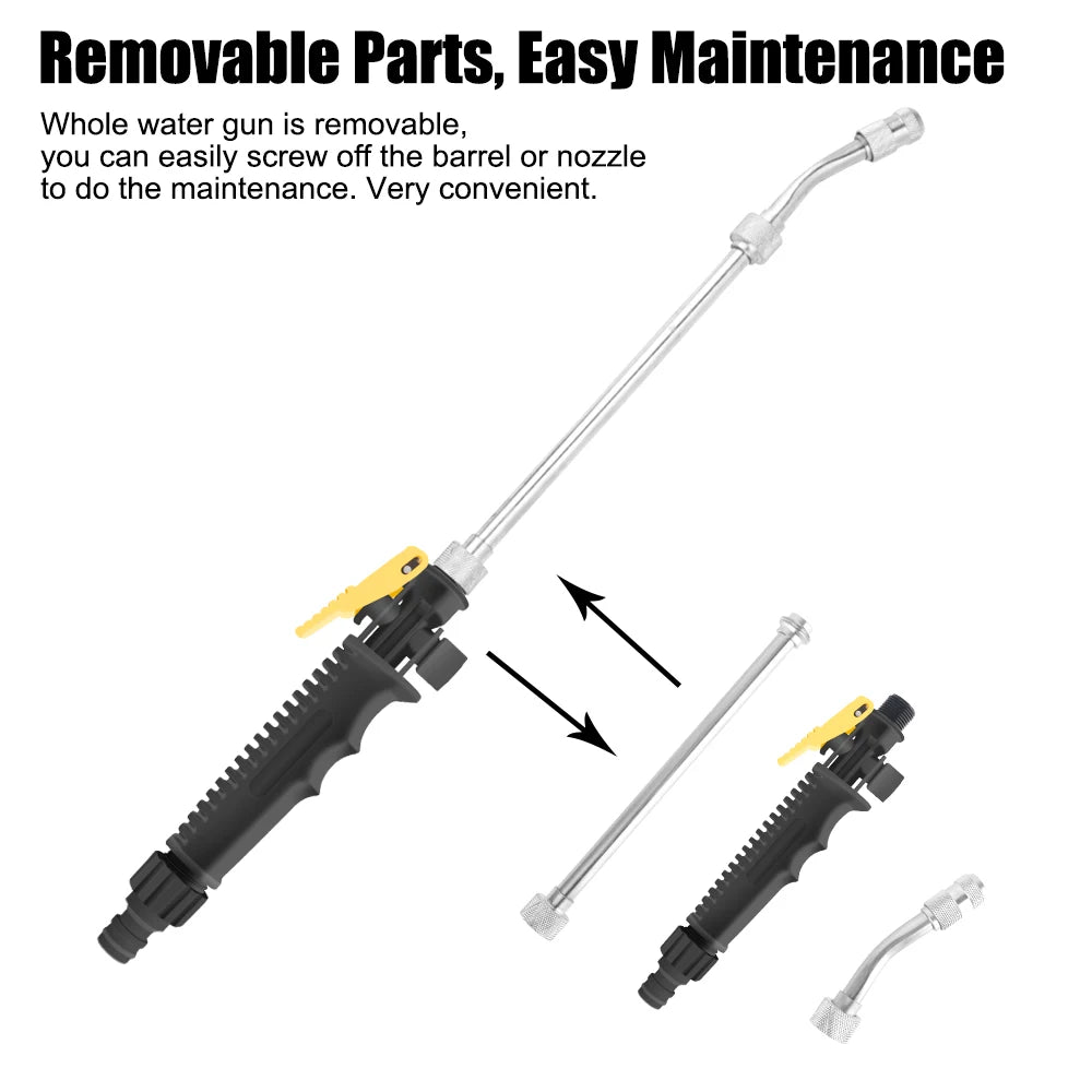 High Pressure Washer Wash Gun Car Washer Nozzles Sprayer Jet Watering Spray Sprinkler Atomizing  - Automotive LED Light