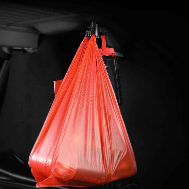 For Tesla Model 3 / New Model 3 Highland 2024 2025 Trunk Hook Grocery Bag Hook Car Pendant Acces - Automotive LED Light