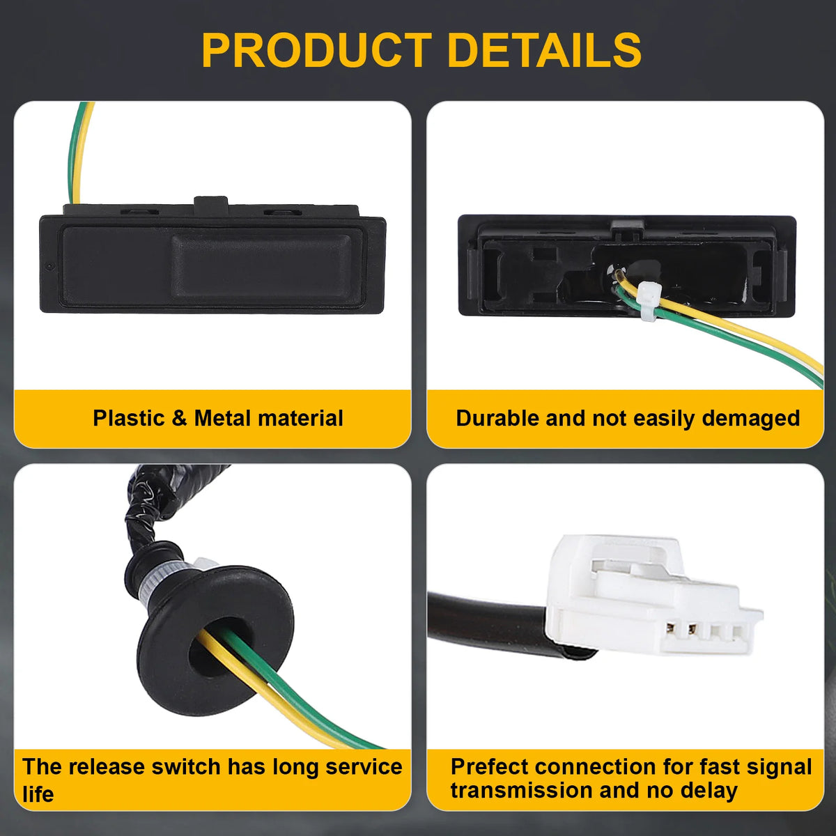 25380-3JA0B Hatch Button Trunk Latch For Nissan Pathfinder 2013 2014 2015 2016 2017 2018 2019 20 - Automotive LED Light